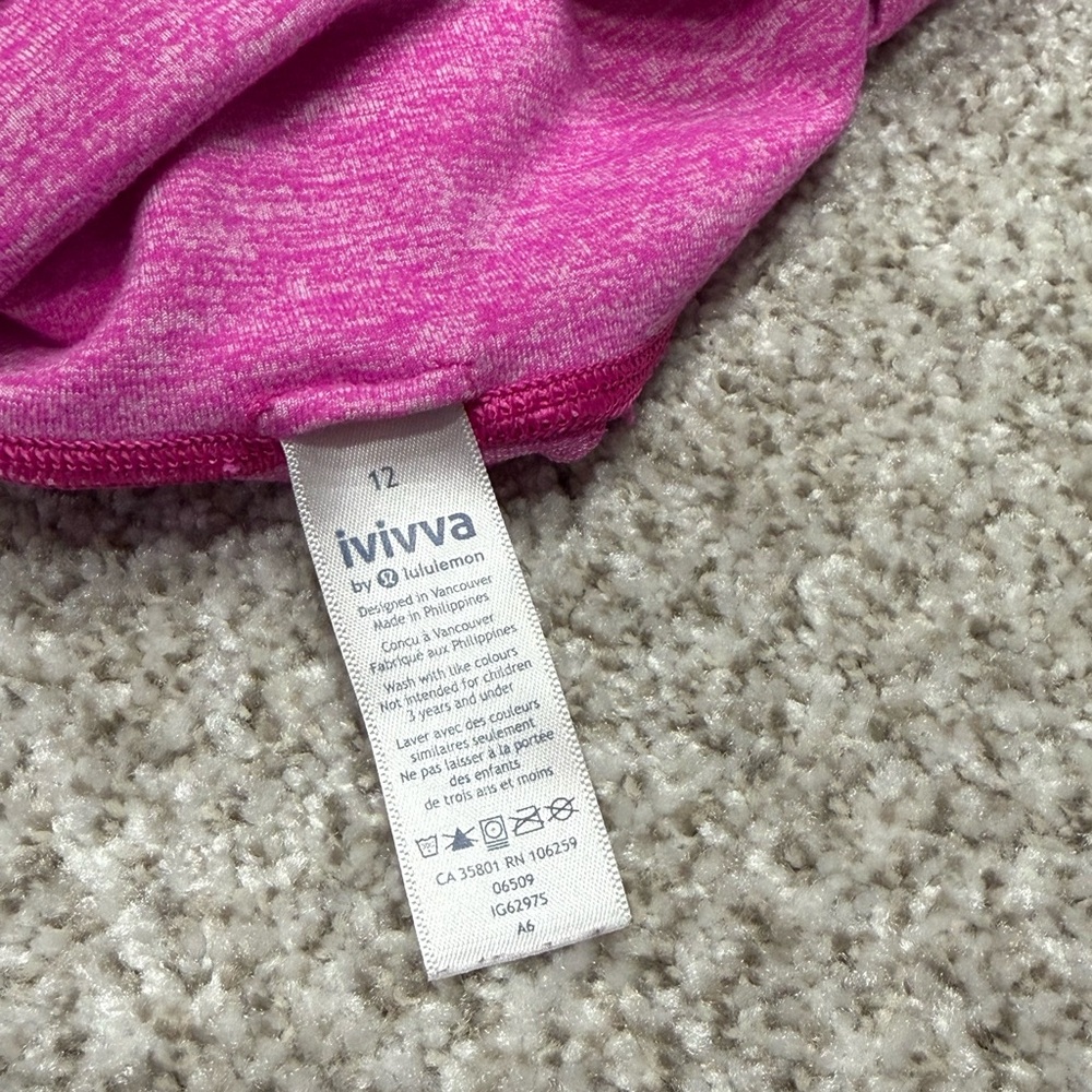 Ivivva Heathered pink Rythmic crop - Picture 5 of 5